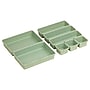 Staples 8-Piece Plastic Drawer Organizer Set, Sage Green (ST63891)~#|#~11775E02-A29D-412B-A5C306FB1C4E595A_sc7