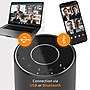 Toucan Connect Conference Bluetooth Speaker, Black (S100)~#|#~118671EF-BFDF-4648-9B1B77FFDFEC782B_sc7