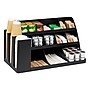 Mind Reader 14 Compartment Plastic Cup and Condiments Countertop Organizer, Black (COMORG2-BLK)~#|#~11867AAB-FAE0-4457-AF19B6BEB9142B82_sc7