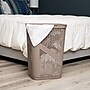 Mind Reader 15.85-Gallon Slim Laundry Hamper with Lid, Plastic, Tan, 2/Set (2HBIN60-BRNM)~#|#~1189FAE7-0452-4CCE-A8A88E297526DA1A_sc7