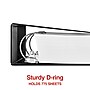 Staples 4" 3-Ring Non-View Binder, D-Ring, Black (55359/26321)~#|#~1196E892-3670-4248-A36C0D2A9502D3A0_sc7
