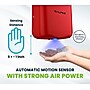 Alpine Industries Hemlock 110/120V Automatic Hand Dryer, Red (400-10-RED)~#|#~11B0F86E-4B11-42A3-9D0C2C9474C983BD_sc7