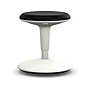 HON Revel Armless Plastic Active Stool, Black/White (HEFS01.BL)~#|#~11B2858F-54DD-4884-9BE5047D186744F7_sc7