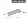 Anji Mountain Acacia Wood Monitor Stand, Up to 32" Monitor, Walnut (MS-WAL-02WAL)~#|#~11C2FCF4-0CE6-4D84-BB01E5B3588BBE2A_sc7