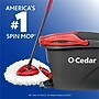 O‑Cedar EasyWring Spin Mop & Bucket Kit, Black/Red (148473)~#|#~11CD6A10-54FD-4935-BDDD011F0281B04A_sc7