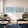 SwiftMaps USA & World Wall Map Set 24" x 36" Beginner’s Educational Edition (SM EDU BEG WOR USA 24L)~#|#~11EA3A32-49FB-4FB6-8F6D0EF07DD1B991_sc7