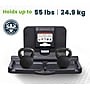 Alpine Industries Wall Mounted Changing Station, HDPE, Black  (411-E-BLK-MK)~#|#~11F27444-E4D4-40A5-925976F6D9B34649_sc7