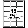 Avery TrueBlock Laser Durable ID Labels, 2" x 2-5/8", White, 750 Labels/Box (6578)~#|#~11F3FA0E-F14D-45D4-8E10D2B193A44703_sc7