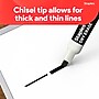 Staples Low Odor Dry Erase Markers, Chisel Tip, Black, 36 Pack – Remarx Bold Whiteboard Markers for Offices & Schools~#|#~1210F7ED-0756-46EB-A90200D1B1ADA61E_sc7