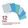 Staples® Pop-up Notes, 3" x 3", Ocean Views Collection, 100 Sheet/Pad, 12 Pads/Pack (S-33WCP12)~#|#~12154A6C-7AB2-4F54-80F23CE650C216E2_sc7