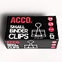 ACCO Small Binder Clips, Black, 12/Box (A7072020)~#|#~sp44489825_sc7