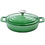 MegaChef Cast Iron 2 Quart Dutch Oven, Green (936119982M)~#|#~122B0C52-1E38-4549-8B740C49DFE38FE9_sc7