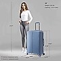 DUKAP Airley 28" Hardside Suitcase, 4-Wheeled Spinner, TSA Checkpoint Friendly, Blue (DKAIR00L-BLU)~#|#~122C16F7-49A9-43FB-83CE9D0ED256D161_sc7