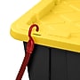 Sterilite 27 Gallon Industrial Garage Tote with Snap-on Lid, Plastic, Yellow/Black, 6/Carton (50659Y06)~#|#~1231CCA8-807F-434A-BD37A10E170E2C41_sc7