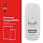 Staples TECH USB-A Wall Charger, 24W, White (ST62318)~#|#~124B3A56-4405-4F27-8FF464A7833A7047_sc7