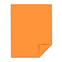 Astrobrights 65 lb. Cardstock Paper, 8.5" x 11", Cosmic Orange, 250 Sheets/Pack (22851)~#|#~1253E1A6-160C-48AC-AB06D384E0D11F1A_sc7