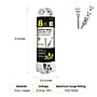 GoGreen Power 8' Extension Cord, 3-Outlet, 16 AWG, White (GG-19608)~#|#~1266A529-9F8E-41B5-9DA0115FEA5FDDD0_sc7