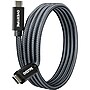 Overtime C82 100W Fast Charging 6 ft Braided USB-C to USB-C Cable, Black (OCC82BK)~#|#~1280AF01-BDAF-4343-9CDF7ECD64373749_sc7