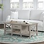 Bush Furniture Key West 47" x 24" Coffee Table, Washed Gray (KWT148WG-03)~#|#~129EA6FD-7567-474A-B725EAAE5C1A5449_sc7