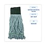 Boardwalk Echomop With Looped-End Wet Head, Synthetic/cotton, Medium, Blue, 12/carton~#|#~12C50EB8-84FE-4E88-877D1AC73D7D4F5E_sc7