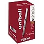 uni-ball Vision Rollerball Pens, Fine Point, 0.7mm, Black Ink, 36/Pack (1921066)~#|#~12CCF8F8-9F88-4ABB-8E0BF8B41A89D37E_sc7