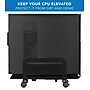 Mount-It! Metal CPU Stand with Four Casters, Black (MI-7153)~#|#~12D7826C-1E29-4C8A-B4673DD14F244B48_sc7