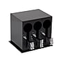 Mind Reader Plastic 3-Compartment Utensil Dispenser Silverware Organizer, Black (3CSTOR-BLK)~#|#~12E38158-51B4-4BB0-92A487F821CC3FDF_sc7