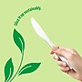 Perk™ Eco Compostable PLA Knife, Medium-Weight, White, 1800/Carton (PK56199CT)~#|#~12E63105-10F1-4FF9-9BC4FC340A086DBC_sc7