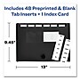 Avery Expanding File Folder Organizer, 7 Sections, Hook/Loop Closure, Letter Size, Black~#|#~12E98FA8-7175-4970-A46F386E520B3E01_sc7