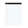 Universal Perforated Edge Ruled Writing Pads, 8 1/2" x 11 3/4", Legal Ruled, 50 Sheets/Pad, 6/Pk~#|#~12E9D0F7-3DE8-4CE5-96ABE64F3AC234AE_sc7