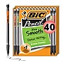 BIC Xtra-Smooth Mechanical Pencil, 0.7mm, #2 Medium Lead, 40/Pack (MPP40MJ-BLK)~#|#~12F2D191-C6FA-4470-A45D43E3FB233591_sc7