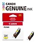 Canon 221 Yellow Standard Yield Ink Cartridge   (2949B001)~#|#~1315F04A-853A-401A-926A3C000027B047_sc7