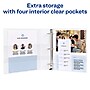 Avery Nonstick Heavy Duty 1 1/2" 3-Ring View Binders, Slant Ring, White (5404)~#|#~132FB702-1CAF-4AB8-A934C51C71FADB7B_sc7