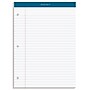 TOPS Double Docket Notepad, 8.5" x 11.75", Wide Ruled, White, 100 Sheets/Pad (63379)~#|#~133DD95D-D68D-42B8-84E933AD359A2E1A_sc7