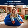 Flash Furniture Dillon Cotton Small Refillable Bean Bag Chair, Solid Royal Blue (DGBEANSMSLDRYBL)~#|#~1359DCF4-D6D4-4BD4-89F536527F8F3B94_sc7