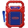 Crayola Portable Bluetooth Karaoke Speaker with FM Radio and Microphone, Red & Blue (CBX210M)~#|#~13614893-3DED-437F-B51FFA8455736076_sc7