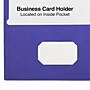 Staples 2-Pocket Paper Folders, Blue/Indigo, Durable Letter‑Size Cardstock, Ideal for School & Office Organization, 25/Pack~#|#~13640D22-8A28-4F4C-BC22088CEDFEBA21_sc7