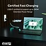 Plugable USB4 EPR 3.3' USB-C Power Cable, 240W, Black (USB4-240W-1M)~#|#~1389EADD-D96C-4050-A2C77092D250D876_sc7