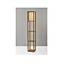 Adesso Wright 63" Walnut Floor Lamp with Square Natural Shade (3138-12)~#|#~1390E05B-9FB9-4CB5-98FAA5EAA124AD99_sc7