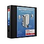Staples 4" 3-Ring Better Binder, D-Ring, Black (44103)~#|#~13C2F180-5523-4104-A9308B652AFFC7CB_sc7