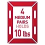 Command Medium Picture Hanging Strips, 12 lb., White, 22 Pairs/Pack (17204-22NA)~#|#~13EBED81-7F4F-481F-8FA6465C85531E52_sc7