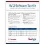 ComplyRight TaxRight 2023 W-2 Tax Form Kit with Software & Envelopes, 4-Part, 25/Pack (SC5645ES25)~#|#~13EFFFAA-09F0-4DDA-B54724A21462C65D_sc7