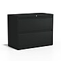 Staples Commercial 2-Drawer Lateral File Cabinet, Letter/Legal Size, Lockable, 28.11"H x 36"W x 18.62"D, Black (60922/17451)~#|#~13FEB160-08FA-4740-B07BF4D2C2F957B0_sc7