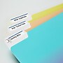 Avery TrueBlock Laser/Inkjet File Folder Labels, 2/3" x 3-7/16", White/Blue, 1,500 Labels/Pack (5766)~#|#~1400BA45-321B-4835-AFB785D79B285C2B_sc7