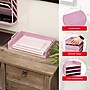 Staples Plastic Side Loading Stackable Letter Tray, Letter Size, Dusty Pink, 4/Pack (ST63888)~#|#~14152B93-3B05-4DB5-84A7E6F1BCAE2AB4_sc7