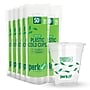 Perk™ Eco Compostable Plastic Cold Cup, 12 Oz., Clear/Green, 300/Carton (PK56195)~#|#~1417A6C4-4F19-4ACB-B09F0E0683C90269_sc7
