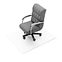 Floortex Ultimat Cleartex Carpet Chair Mat, 48" x 60", Designed for Medium-Pile Carpet, Clear Polycarbonate (1115223ER)~#|#~142891B8-6BBF-439B-934DD2D34FA71665_sc7