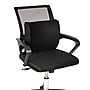 Mind Reader Memory Foam Lumbar Support Pillow with Air-Cloud Technology, Black (BACKSAM-BLK)~#|#~142EDF26-A3A2-42E7-903505812D9E2B31_sc7
