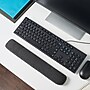 Staples TECH Beaded Non-Skid Wrist Rest, Black/Gray (23943)~#|#~14363EB1-1E04-4EFD-91554567736511B6_sc7