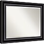 Amanti Art Grand Black Frame Wall Mirror, 27.75" x 33.75" (A42674593608)~#|#~143A9C07-A803-4A6F-9CD77AC4953123D1_sc7